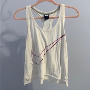 White Nike Tank Top